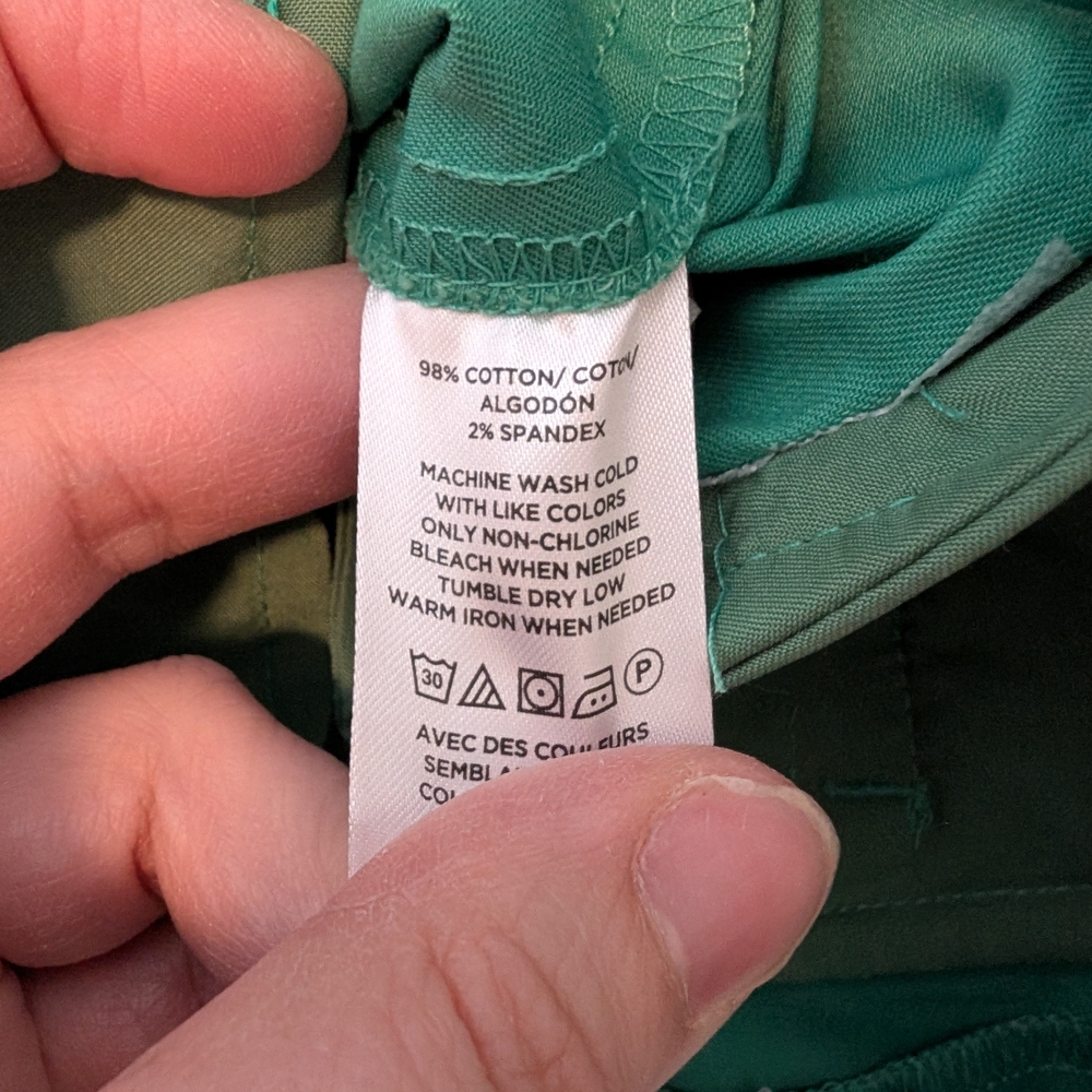 Ann Taylor Teal Ankle Pants - Picture 12 of 12